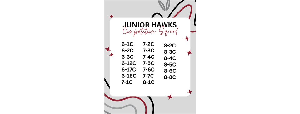 2025-2026 Competition Squad